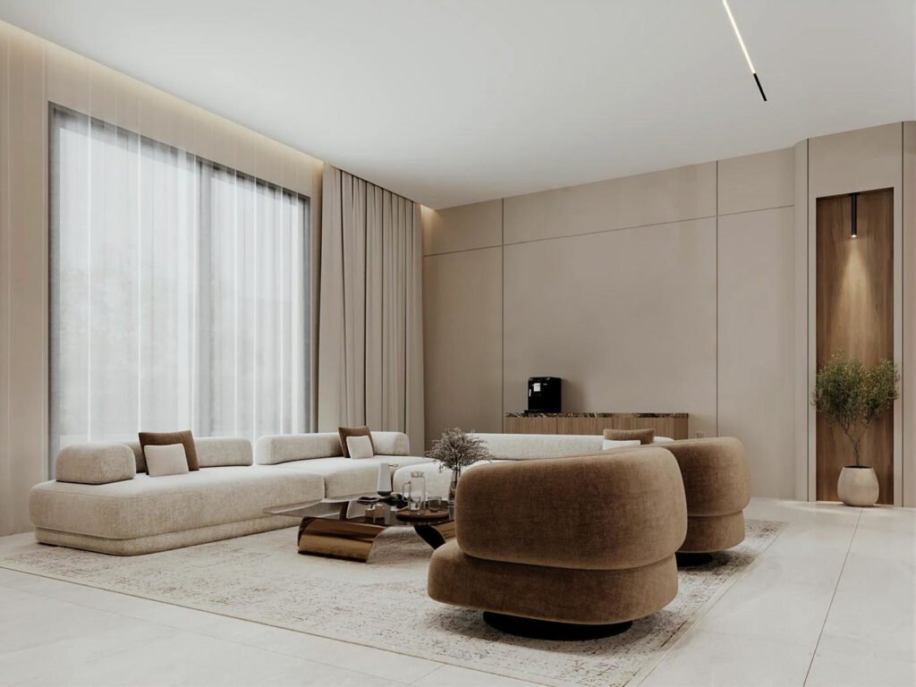 SALA EN L CON INDIVIDUALES